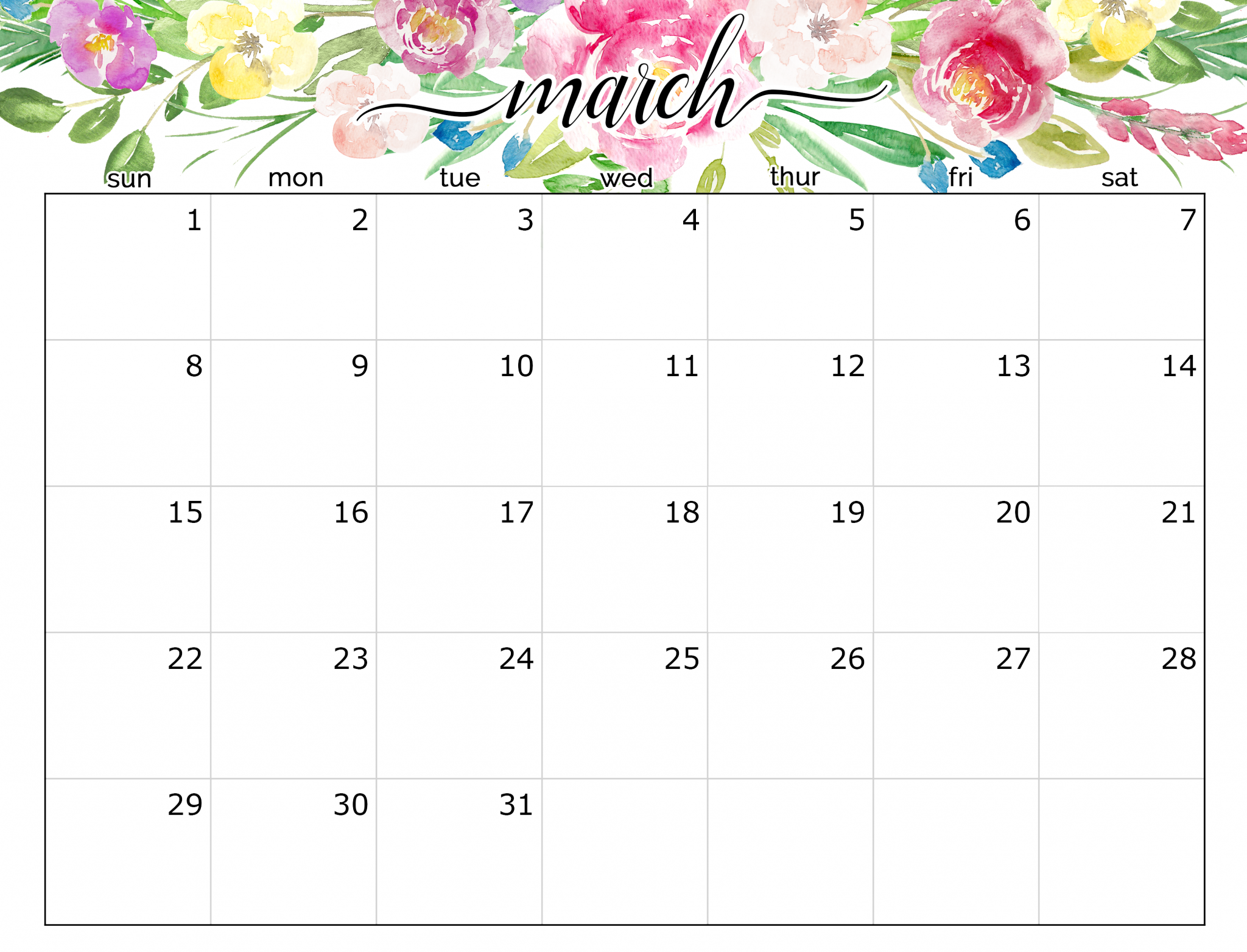 (New) Cute March 2020 Calendar Wallpaper For Desktop ...