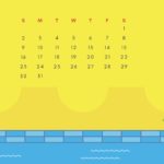 May 2021 Calendar Desktop Wallpaper