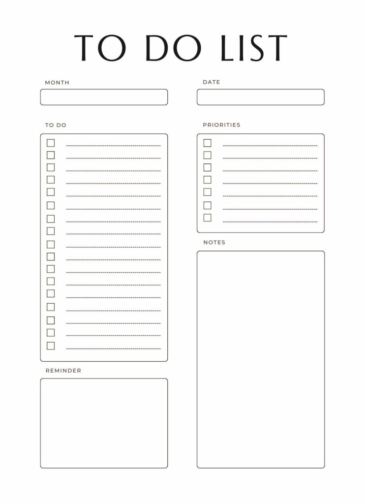 Download Daily Schedule Planner Template